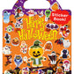 Benresive Reusable Sticker Books For Kids 2-4, Sticker Books For Toddlers 1-3, Toddler Sticker Book Age 2-4, Toddler Travel Toys Activities Crafts Gifts - Halloween Sticker Book