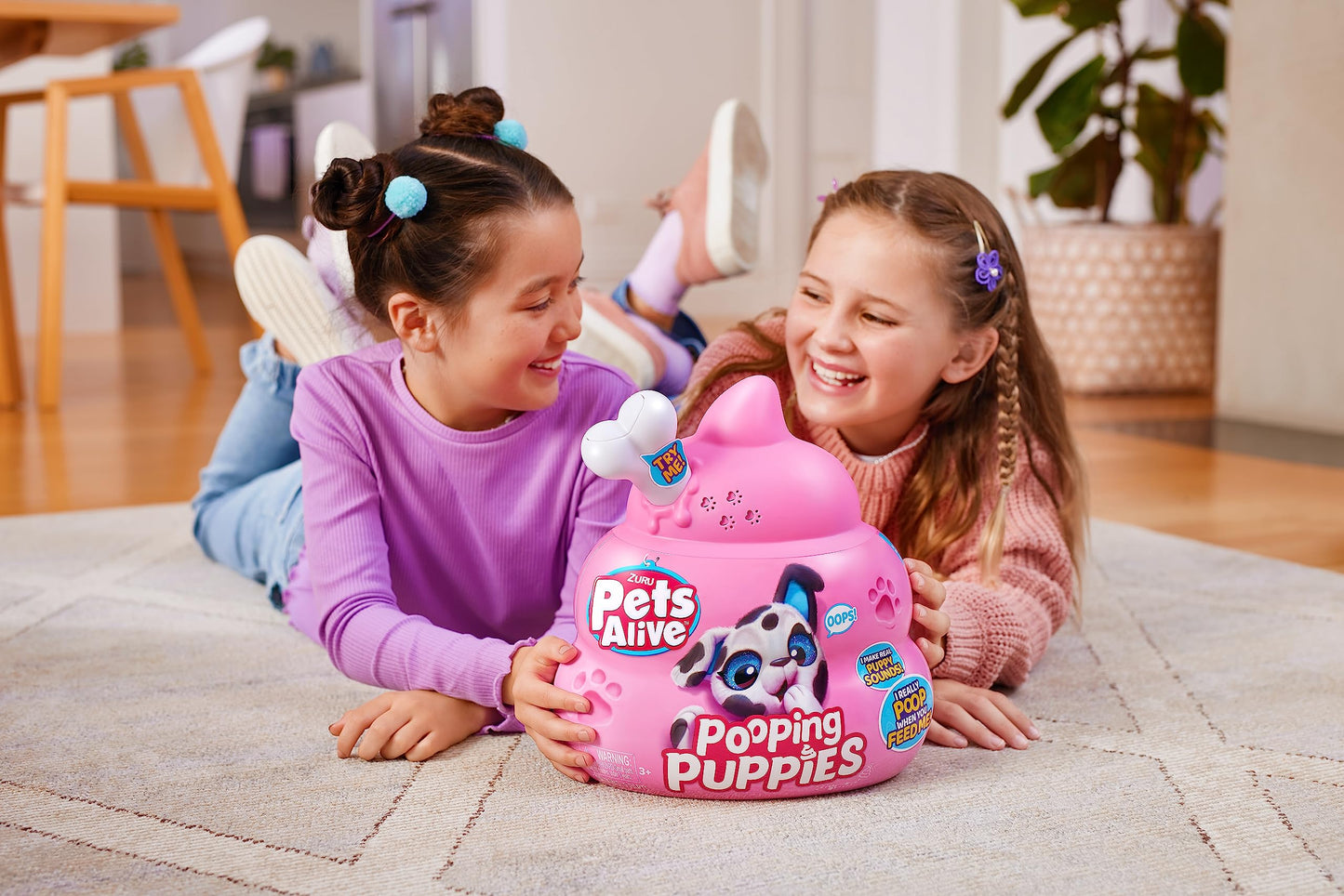 Pets Alive Pooping Puppies (Dalmatian) By Zuru Surprise Puppy Plush, Ultra Soft Plushies, Interactive Toy Pets, Electronic Pet Puppy For Girls And Children