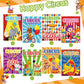 Faccito 24 Pcs Mini Circus Coloring Books Bulk Circus Painting Book Small Color Drawing Booklets DIY Drawing Activity Book Circu