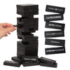 Buzzed Blocks mature-themed Drinking Game - 54 Blocks with Hilarious Commands and Games on 40 of Them | Perfect Pregame Entertaining Party Starter Game | Novelty Funny Gift (Black)