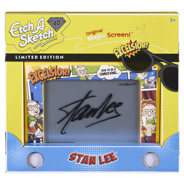 Etch A Sketch Classic, Stan Lee Limited-Edition Drawing Toy With Magic Screen, For Ages 3 And Up