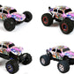 Custom Body Compatible For 1/10 1/8 Scale Rc Car Or Truck (Truck Not Included) (Graffiti Pink Pig)