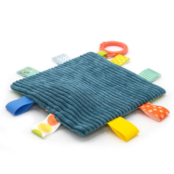 Taggies Soothing Sensory Crinkle Me Toy With Baby Paper & Squeaker, 6.5 X 6.5, Molasses Sloth