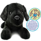 Tigerhart Blythe The Black Lab - 12 Inch Stuffed Animal Plush
