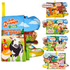 La Granja De Zenon BARTOLITO&LOLA Spanish Baby Books Toys Touch and Feel Cloth Crinkle Soft Spanish Books 0-6 Months Infant Newb