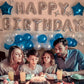 iPartycool 50Pcs Birthday Balloon Decoration Set, 10" Latex & Foil, Ecofriendly Star Kit, Model HB2S