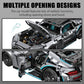 HIGH GODO Racing Car Building Kit, 1:14 MOC Super Sports Car, 1466pcs, Grey, Plastic Model 23009 for Adults & Kids