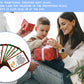 Gihyan Christmas Party Games - Scavenger Hunt Clue Cards with Envelopes, 13 Paper Cards for Xmas & New Year Celebrations