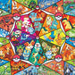 Buffalo Games Pokemon Stained Glass Starters 1000 Piece Jigsaw Puzzle - Large Multicolor - Challenging for Game Nights, Model 11833