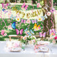 Sunbeauty Butterfly Birthday Party Decorations Hanging Butterfly Decorations Butterfly Birthday Banner Hanging Swirls Decoration