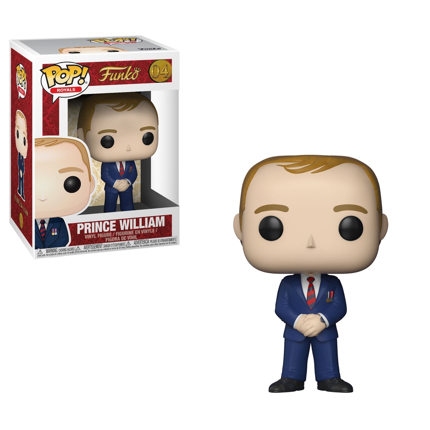 Funko Pop!: Royal Family - Prince William Collectible Figure