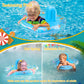 Zooawa Baby Swimming Float, Baby Floats For Pool With Safety Seat, Infant Baby Pool Float No Flip Thicken Swim Training For Baby
