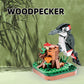 Apostrophe Games Majestic Birds Building Block Kit - 900 Pieces, Plastic - 6 Unique Bird Models in Green, Red, Brown, Black, White