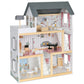 Lil' Jumbl Jumbl Kids Wooden Dollhouse, 17-Piece Accessories & Furniture Are Included, With Balcony & Stairs, 3 Story Easy To As