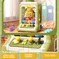 Claw Machine For Kids, Mini Vending Machine With Game Coins & Music, Prize Dispenser Toys For Girls And Boys, Electronic Claw Game Machine For Party Birthdays, Includes 30 Mini Toys (Dinosaur)