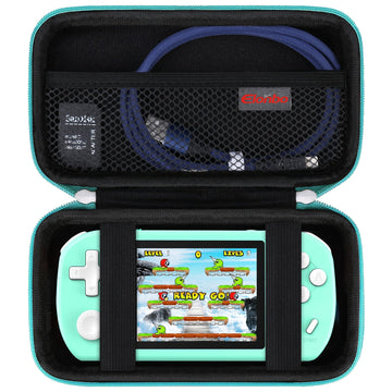Elonbo Carrying Case for TEBIYOU/ Great Boy/ Beico Handheld Game Console Retro Video Games, Portable Gaming Player Travel Storag