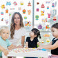 Julbear 300 Pieces Happy Birthday Foam Stickers Bulk Self-Adhesive Cute Cartoon Birthday Stickers For Arts Crafts Kids Students