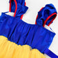 Uplus ME Light Up Princess Dress Up Clothes for Little Girls Toddler Kids Princess Costume Halloween Birthday Outfit (6-7Y/130)