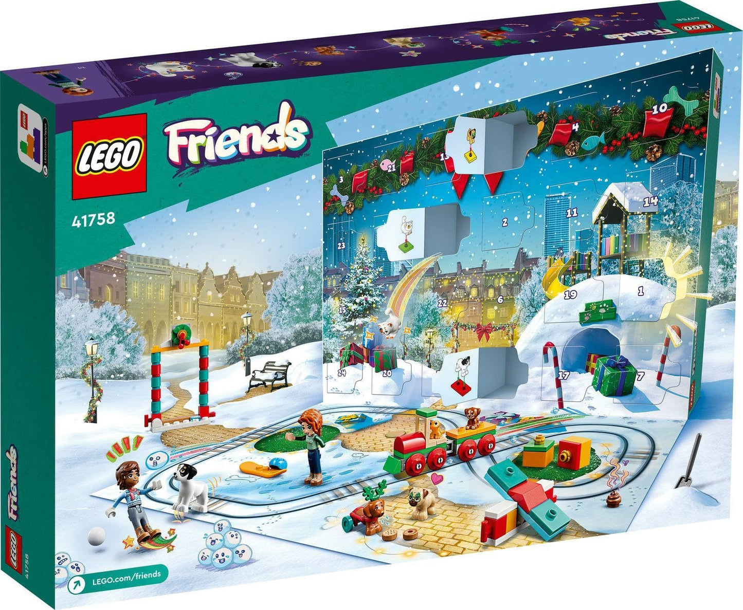 Brickcomplete Lego Friends Set Of 2: 41758 Lego Friends Advent Calendar 2023 & 30416 Market Bude