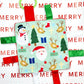 Baby'S First Christmas Crinkle Tag Toy Lovey With Santa Reindeer & Rudolph Stocking Stuffer