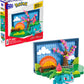 Pokemon Park Scene Building Set with 1 Action Figure (220 Pieces) for Kids by MEGA