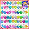 Pop Fidget Keychain, Mini Fidget Toys Bulk, Party Favors For Kids 4-8,8-12 Years Kids Goodie Girls Bag Stuffers Fidgets For Classroom Prizes Sensory Christmas For Kids Christmas Party Favors