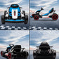 Garveelife 24V Go Kart For Kids 6-12 Year Old,Child Electric Drift Go-Kart With Music Mode,Electric Drifting Go Cart With Powerf