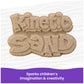Kinetic Sand, 2lb Brown Play Sand, Moldable Sensory Toys for Kids, Resealable Bag (Packaging May Vary), for Ages 3 and up
