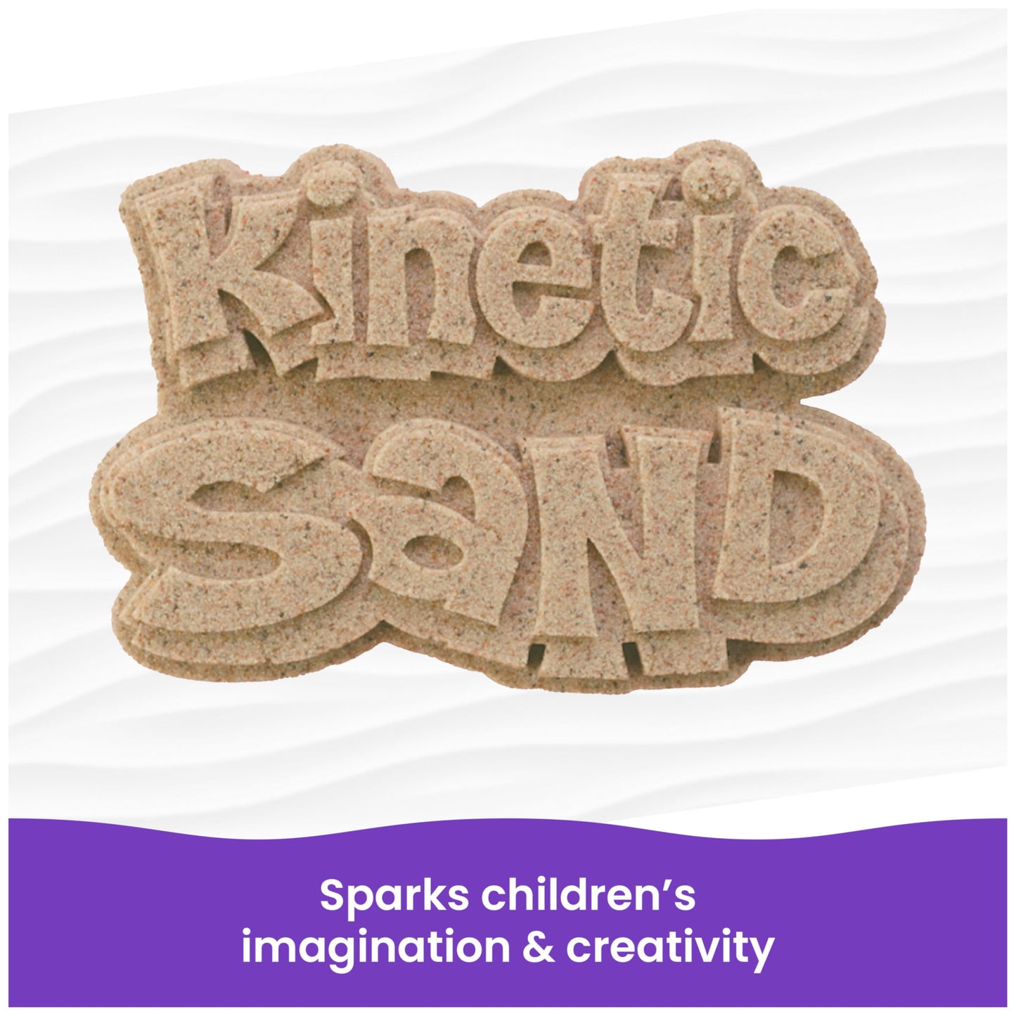 Kinetic Sand, 5.5lbs (2.5kg) Natural Brown Play Sand, Bulk Box for Arts and Crafts, Sandbox (Packaging May Vary), Moldable Senso