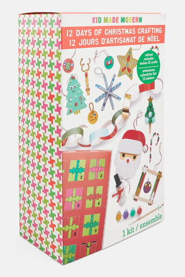 Kid Made Modern 12 Days of Christmas Themed Kids Craft Kits Ages 6+ - Fun Christmas Activities for Boys & Girls - Complete Arts