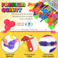 UpBrands Bulk Case of 1440 Packs Pop-It Zipper Bracelets with Valentine Cards Per Pack - Sensory Valentine Gifts for Classroom E