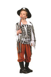 Kid Skull Pirate 2 Pc Outfit L