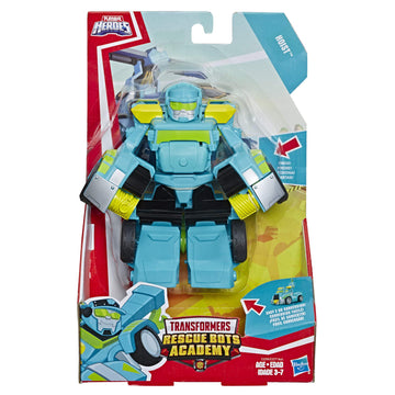 Transformers Playskool Heroes Rescue Bots Academy Hoist Converting Toy Robot, 6' Action Figure, Toys For Kids Ages 3 & Up, Brown/A