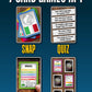 100 Pics Smart Cards Countries, 7-Games-In-1 (Trumps, Pairs, Guess Who, Happy Families, Rummy, And More) - Multi-Game Card Pack - Ages 6+