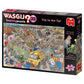 Wasgij Jumbo 1000 Piece Jigsaw Puzzle - Destiny 22: A Trip to The Tip! Multicolor Cardboard Puzzle for Adults