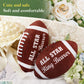 Deekin 2 Pcs 12 Inch All Star Ring Bearer Football Plush Baby Football Stuffed Fluffy Toddler Thank You Wedding Gift For Wedding