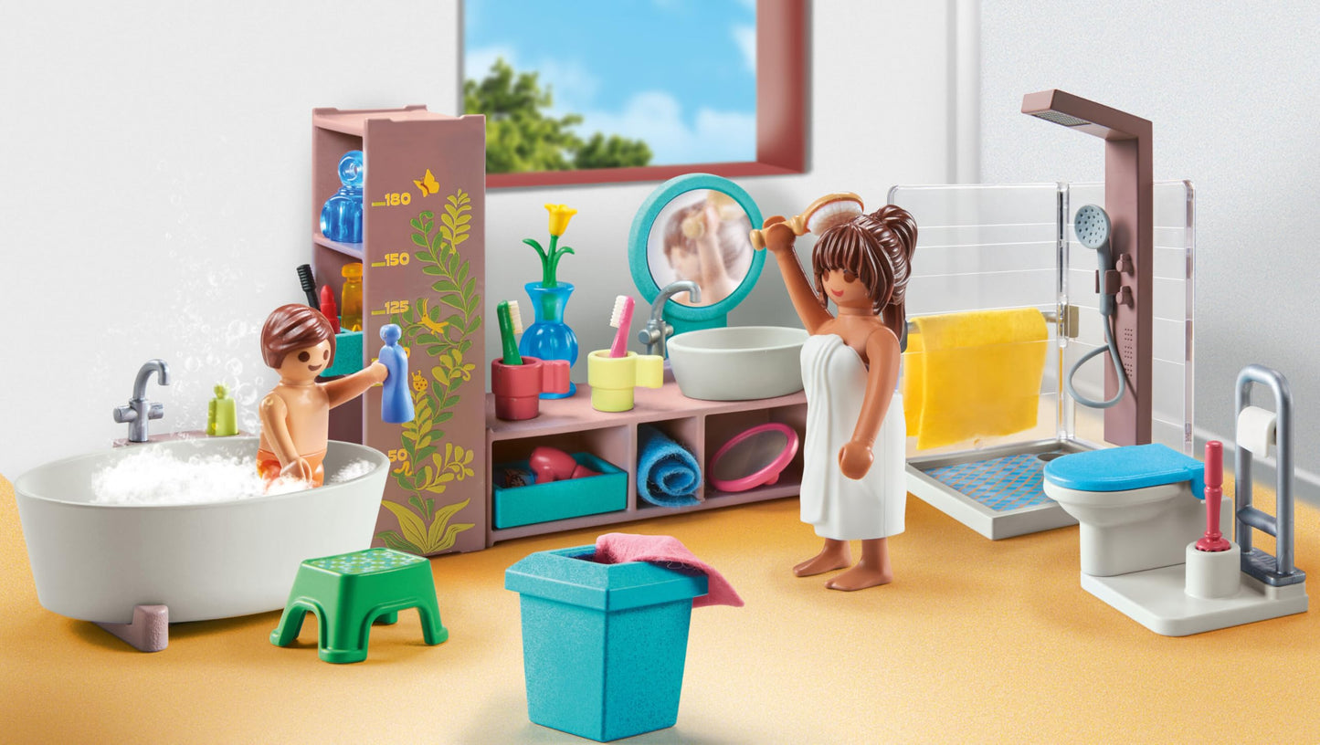 Playmobil Mylife 71611 Garden With Two Figures And Numerous Accessories, Made From Over 80% Recycled And Biobased Materials, Det