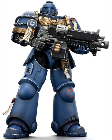Joytoy Warhammer 40K 1/18 Action Figures - Ultramarines Brother Chairon-Collectors Edition Perfect For Collectors & Decor - Idea