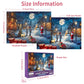 Christmas Puzzles 1000 Pieces, Christmas Eve Christmas Puzzle, Snowy Night Christmas Puzzles, Christmas Puzzles For Adults 1000