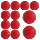 Baisidiwei Soft Baseballs  Foam Training Baseball 12 Pack for Kids Regulation Size Foam Baseballs for Soft & Safe tossing  Catching and Batting Practice (red)