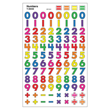 Trend Numbers superShapes Stickers, Classroom Incentives, 800 Count