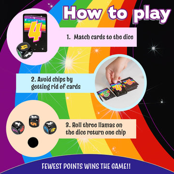 Amigo Games Don'T L.L.A.M.A. Dice Game - Fun And Strategic Llama-Themed Dice Game For Ages 8+ | 2-6 Players | Avoid Llama Drama