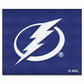 FANMATS 10548 NHL Tampa Bay Lightning Nylon Face Tailgater Rug