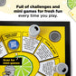 WHAT DO YOU MEME? The Ultimate Pre-Game Board Game, Small, Black, Cardstock, Model LO4016 - Perfect for Football Parties & Game Day Fun