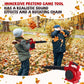 Arrowbash 3 Pcs Toy Gardening Tool Set For Kids Toy Leaf Blower Lawn Trimmer Toy Chainsaw Push Lawn Mower Pretend Play Set With