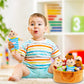 Qpewep Basket Of Babies Plush Dolls, 8' Plush Diversity Baby Dolls- 6 Piece Set Interchangeable Clothes Stuffed Plush Figures For All Ages Easter Gift