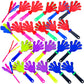 Resinta 24 Pieces Hand Clappers Plastic Noisemaker Noise Makers With Drawstring Bag For Fiesta Party Birthday Favors, 7.5 Inch