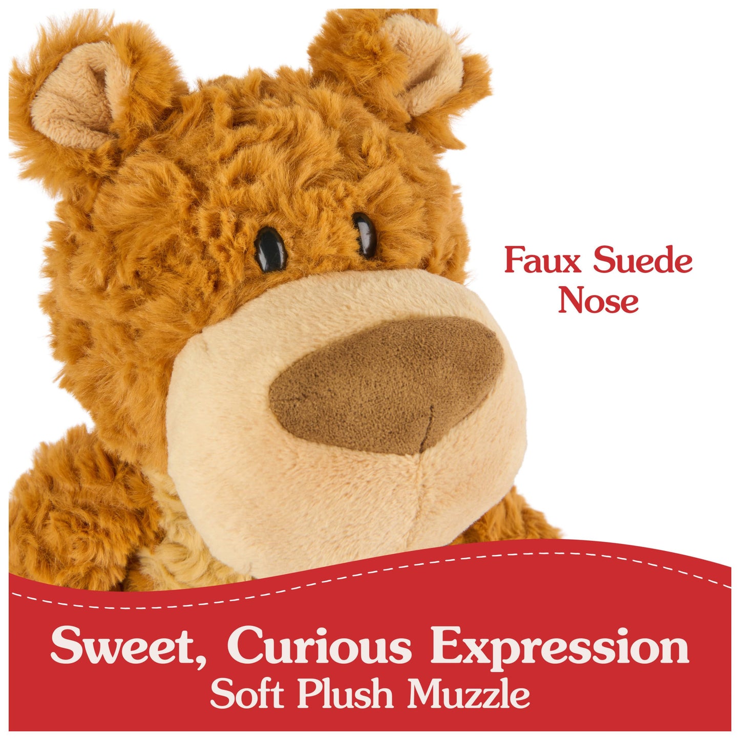 GUND Bexley Teddy Bear  enhanced Teddy Bear Stuffed Animal for Ages 1 and Up  Brown  12