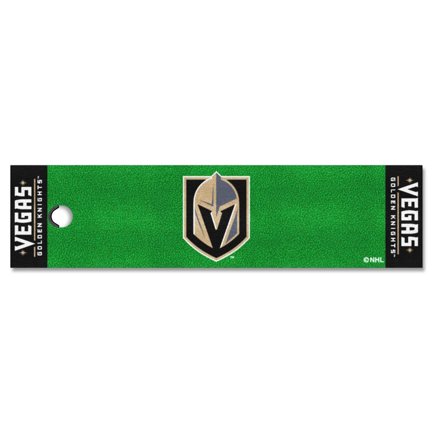 FANMATS 22907 Vegas Golden Knights Putting Green Mat - 1.5ft. x 6ft.