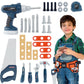 Toy Chainsaw for Kids - Kids Power Tool Set, Construction Tools for Kids, Toddler Chainsaw with Realistic Sounds & Light, Play C